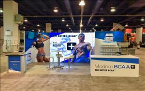 Modern Sports Nutrition 10x20 Exhibit at Olympia 2019 in Las Vegas, Nevada

